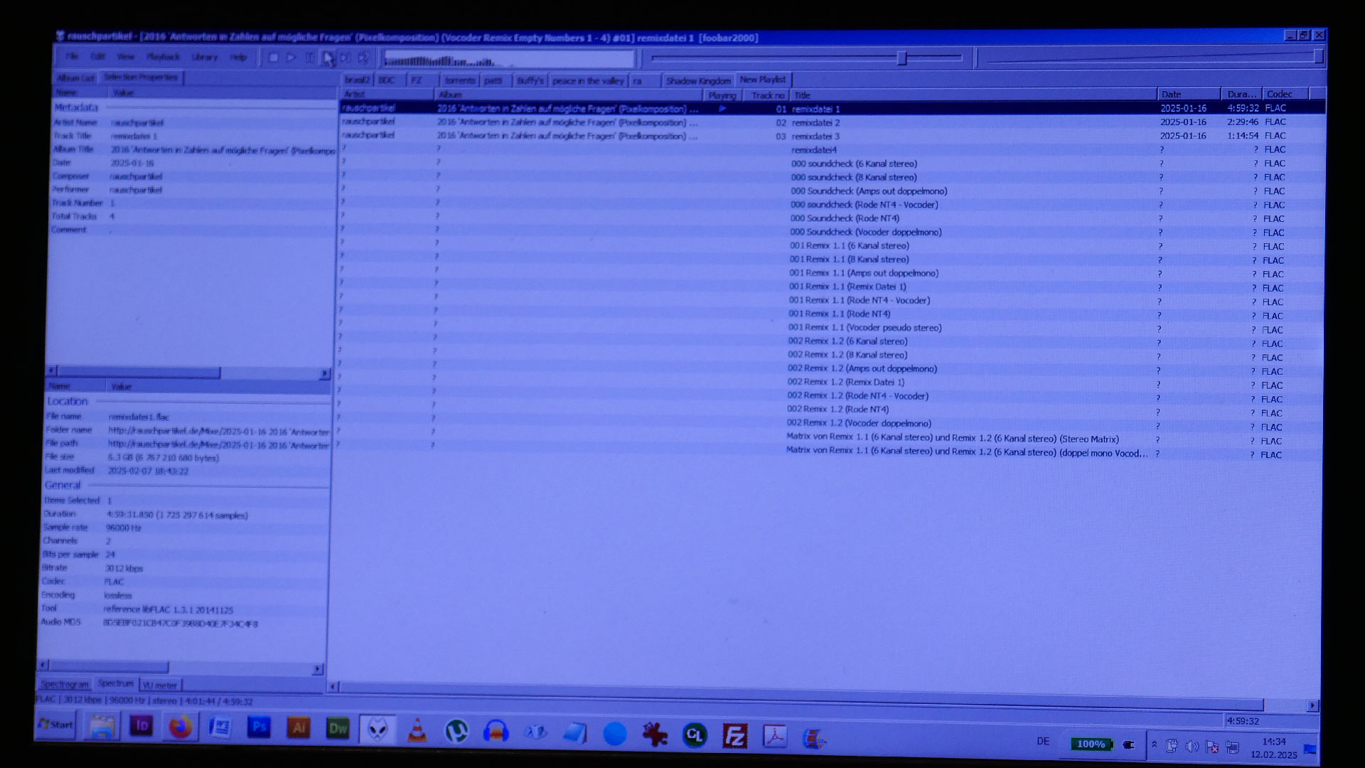 2025-01-16 2016 'Antworten in Zahlen auf mögliche Fragen' (Pixelkomposition) (Vocoder Remix Empty Numbers 1 - 4)